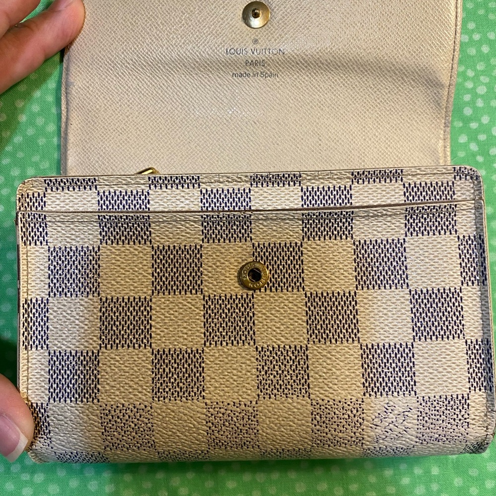 Louis Vuitton Damier Azur Trifold Wallet - Picture 3 of 11